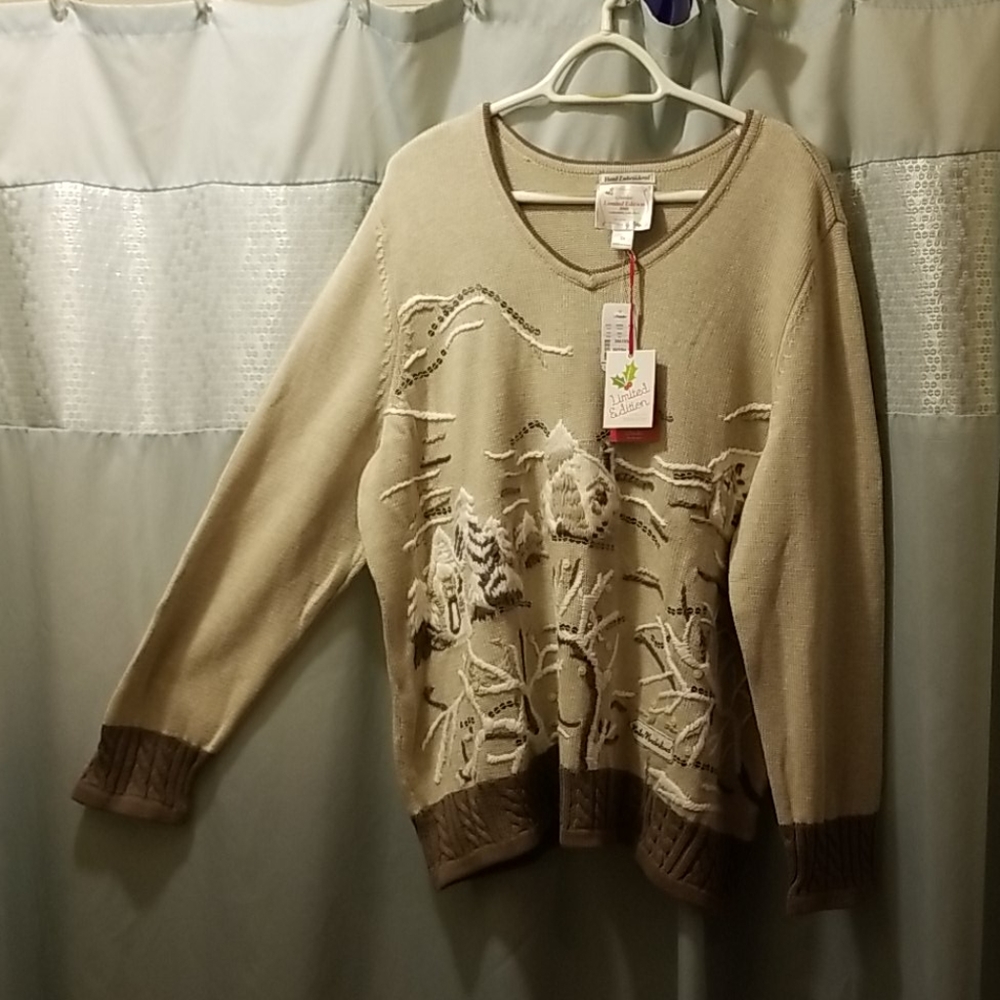 NWT! CJ Banks sweater
